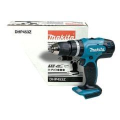 Máy khoan pin cầm tay Makita DHP453Z công suất mạnh mẽ, có thể khoan qua nhiều loại vật liệu khác nhau