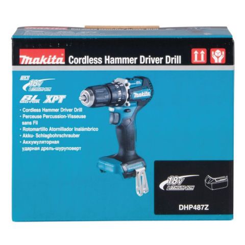 Máy khoan pin cầm tay DHP487Z công suất khoan và đập tối đa lên tới 25000 lần/phút
