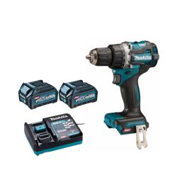 Máy khoan pin Makita HP002GD201 Máy có 2 lực siết cứng 64Nm và mềm 30Nm