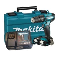 Máy khoan pin cầm tay Makita HP333DSAE công suất 170W, kết hợp với lực vặn cứng tối đa 30Nm