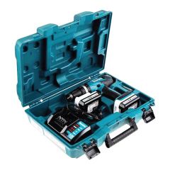 Máy khoan búa dùng pin Makita HP347DWE tích hợp chức năng khoan, búa và vặn vít