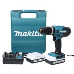 Máy khoan pin cầm tay Makita HP488D002 tích hợp chức năng khoan búa, đáp ứng nhiều nhu cầu xử lý