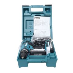 Máy khoan pin cầm tay Makita HP488DWAE khoan được nhiều vật liệu như gỗ, kim loại, bê tông