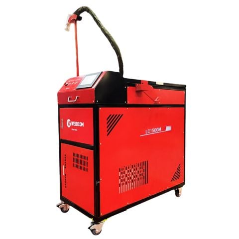Máy làm sạch tia laser Weldcom LC1500M tẩy sáng bề mặt mối hàn inox (thép không gỉ,...)