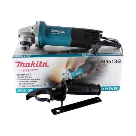 Máy mài góc Makita M9513B công suất 850W mang lại khả năng làm việc mạnh mẽ và liên tục.