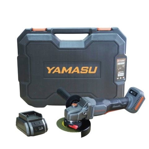Máy mài góc dùng pin Yamasu GMP-100mm công suất tải 900W, tốc độ không tải 9300 vòng/phút