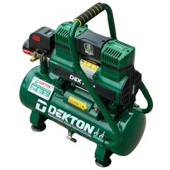 Máy nén khí không dầu Dekton DK-AC2910PRO công suất 1.5HP, lên hơi đầy bình 40 giây