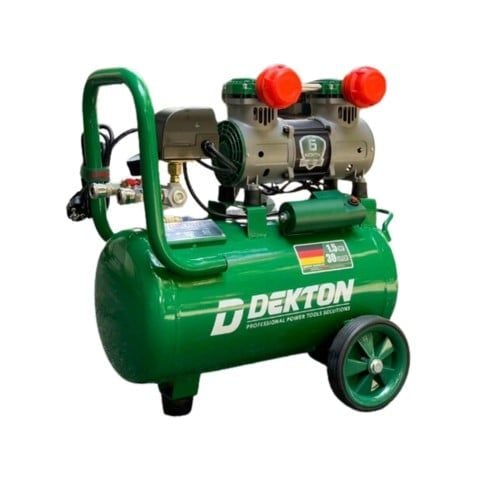 Máy nén khí không dầu 30L Dekton Dekton DK-AC2930 Công suất 1.5HP, lên hơi nhanh chỉ 32 giây