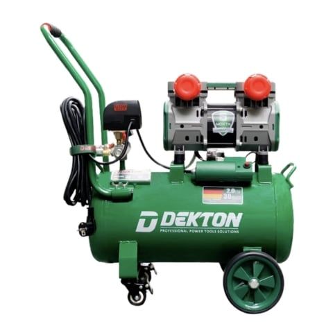 Máy nén khí không dầu 30L Dekton DK-AC3930Plus Motor dây đồng. Công suất 2HP lên hơi 57 giây
