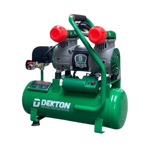 Máy nén khí không dầu 12 lít Dekton DK-AC2912 công suất 1.5HP - 1250W lên khí nhanh chỉ 32 giây