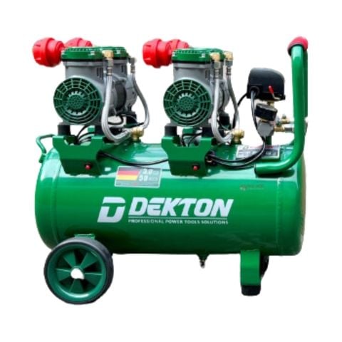 Máy nén khí không dầu Dekton DK-AC2945Plus công suất 3HP lên hơi nhanh chỉ mất 1 phút 20 giây