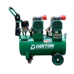 Máy nén khí không dầu Dekton DK-AC3950Plus công suất 4.0HP, lên hơi cực nhanh chỉ 42 giây
