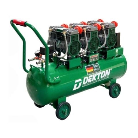 Máy nén khí không dầu Dekton DK-AC59100 bình chứa 100L công suất 6.0HP (4500W)