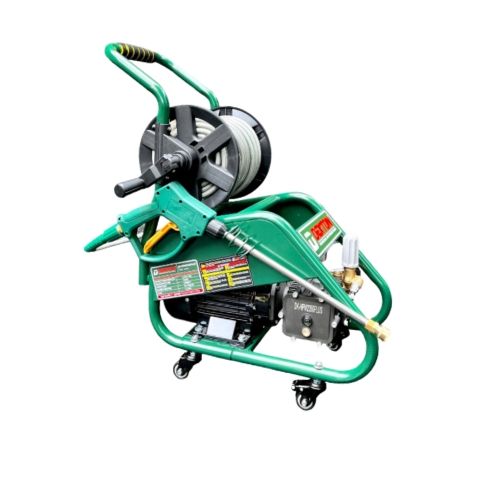 Máy rửa xe cao áp Dekton DK-HPW2350Plus đầu nén lớn thiết kế gân chịu lực, dây xịt 20m . Súng cao áp lõi đồng loại tốt.