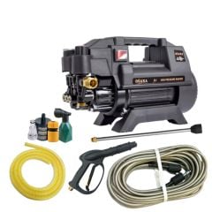 Máy rửa xe Osaka R1 công suất lớn 2800W có chỉnh áp. Áp lực nước 100 - 150Bar, lưu lượng nước 10L/phút
