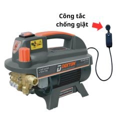 Máy rửa xe chống giật Dekton DK-CWR2200A Công suất 2200W. Có thêm lọc đường ống cấp