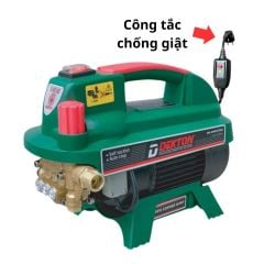 Máy rửa xe chống giật Dekton DK-CWR2200A Công suất 2200W. Có thêm lọc đường ống cấp