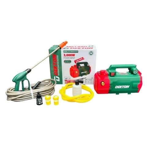 Máy rửa xe cao áp Dekton DK-CWR3001Plus công suất 3000W, dây nguồn dài 5m