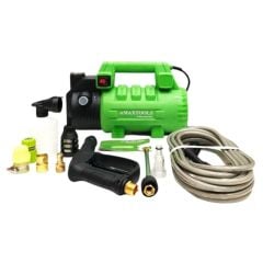 Máy rửa xe Amaxtools AMG2660 Lõi đồng 100% áp lực cao 180bar xịt rữa xe máy, xe 4 chỗ