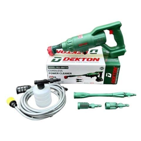 Máy rửa xe pin M21-SRX775 Giá rẻ công suất lớn 180W thiết kế nhỏ gọn