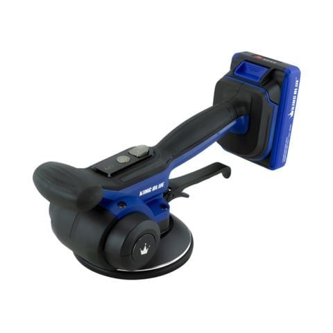Máy rung ốp lát gạch KM18-HR1 Tần số rung 3000-6000 lần/phút. Màn hình điện tử kỹ thuật số