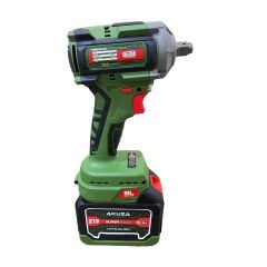 Máy siết bu lông pin Akuza B550Pro đầu khẩu 1/2 lực siết cao 550Nm dễ dàng tháo mở xe máy, xe 4 chỗ