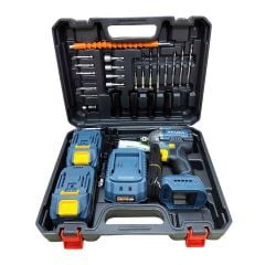 Máy siết bulong Akuza B350-01 đầy đủ phụ kiện, lực siết tối đa lên đến 350Nm