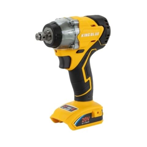 Máy siết bulong King Blue KD18SD Sử dụng đầu khẩu 1/2. Trang bị lực siết vào 400Nm và lực mở lên đến 560Nm