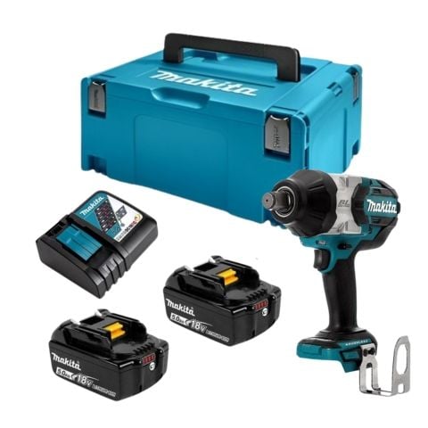 Máy siết bulong Makita DTW1001JX2 khả năng siết bu lông với lực xoắn lên đến 1050Nm