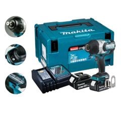 Máy siết bulong pin Makita DTW1001RTJ khả năng siết lên đến 1050Nm