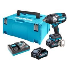 Máy siết bulong pin Makita TW001GM201 lực siết đến 1630Nm (1.200 ft·lbs) và mở lên đến 2000Nm