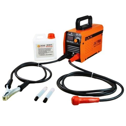 Máy tẩy mối hàn inox Jacpro Clearn ARC-200F làm sạch toàn diện các mối hàn, không hư hại đến bề mặt inox