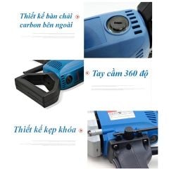 Máy trộn sơn Dongcheng DQU160 Máy có 6 tốc độ quay, với tốc độ không tải cao nhất là 550 vòng/phút.