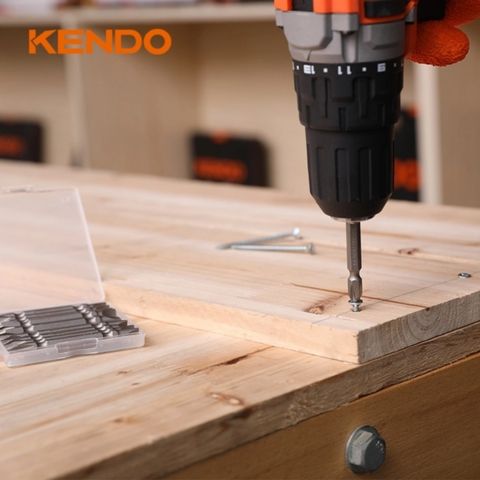 Mũi vít 2 đầu bằng thép S2 PH2-SL6*65mm Kendo 25404732