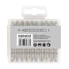 Mũi vít 2 đầu bằng thép S2 PH2-SL6*65mm Kendo 25404732