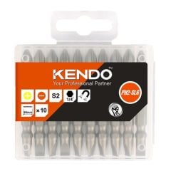Mũi vít 2 đầu bằng thép S2 PH2-SL6*65mm Kendo 25404732
