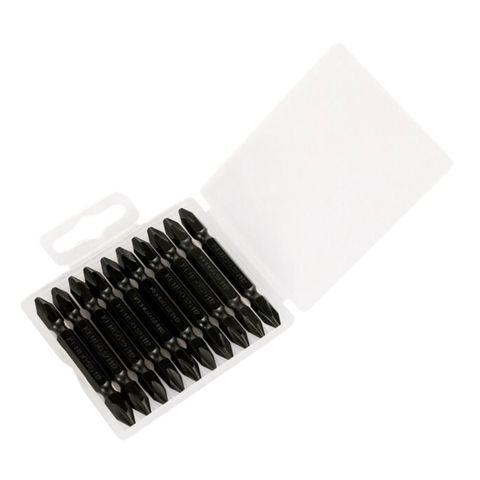 Mũi vít bake 2 đầu bằng thép S2 PH2×65mm Kendo 23230532