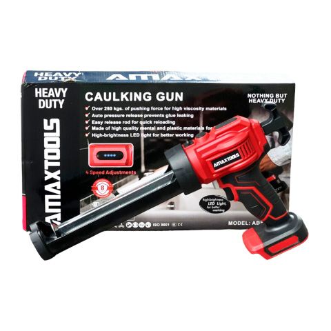 Súng bắn keo Amaxtools ABK-21VSM Trang bị lực nén cao 250kg, tự động xả áp suất tránh rò rỉ keo