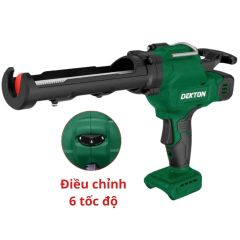 Súng bắn keo silicon Dekton M21-MBK01PRO Trang bị lực đẩy tối đa lên đến 2500Nm đủ mạnh để xử lý hết các loại keo silicon
