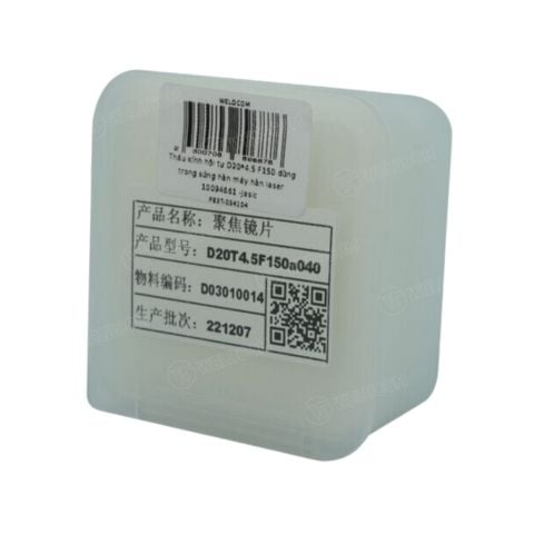 Thấu kính hội tụ D20*4.5 F150 dùng trong súng hàn laser SUP20S
