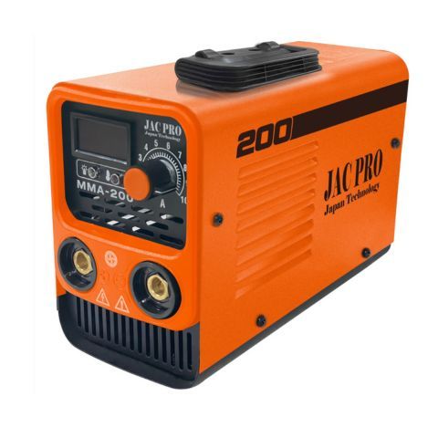 Máy hàn que JacPro MMA 200 Chuyên que 2li5 hỗ trợ que 3li2 từ 30-40 que. Board mạch gài bên trong quấn dây đồng 100%