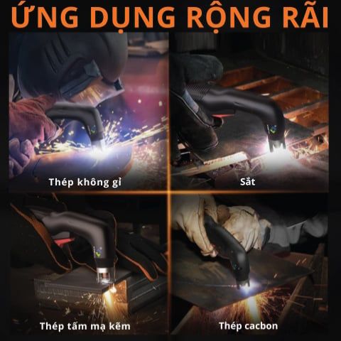 Máy cắt plasma Hitbox HBC45II cho đường cắt mịn trên thép carbon, thép không gỉ và nhôm