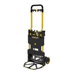 Xe đẩy hàng đa năng Stanley FT585. Thiết kế độc quyền, dễ dàng chuyển đổi 2 bánh và 4 bánh, hai tay đòn làm bằng thép dày...