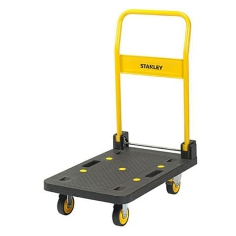 Xe đẩy hàng 4 bánh gấp gọn Stanley PC508 Vật liệu hợp kim thép cao cấp mang lại độ bền và sự chắc chắn