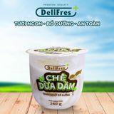  Chè Dừa Dầm DeliFres+ Sầu Riêng | 240g 