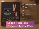  Mặt Nạ Trà Đen Hàn Quốc Timeless Tone-up M Tea ( 1 Hộp 10 miếng ) 
