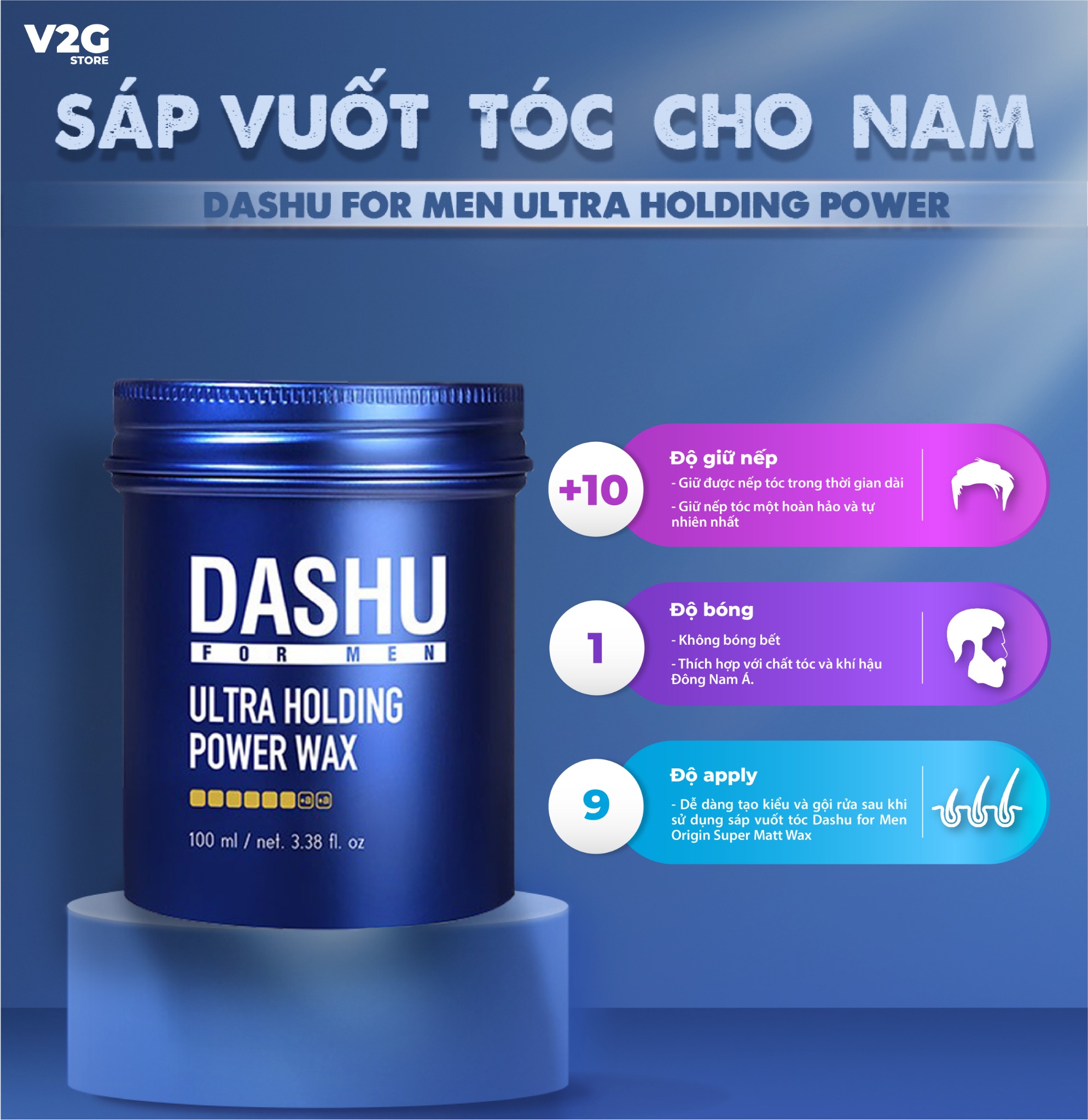 Dashu - thương hiệu nổi tiếng về mỹ phẩm da! Chỉ với một lần sử dụng sản phẩm của Dashu, bạn sẽ cảm nhận được sự mềm mại và trẻ trung của làn da. Sản phẩm với thành phần tự nhiên và được chứng nhận chất lượng sẽ giúp bạn tự tin hơn về diện mạo của mình!