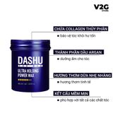  COMBO Sáp Dashu 100ml (XANH) + Chai Xịt Daily Ultra Holding Scalp Spray + Sữa rửa mặt nam DASHU dành cho mọi loại da 