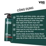  Combo Dầu gội đầu tóc mềm mượt Dashu 500ml + Sữa Tắm Tẩy tế bào chết Dashu 500ml + Sữa rửa mặt nam sạch sâu DASHU 