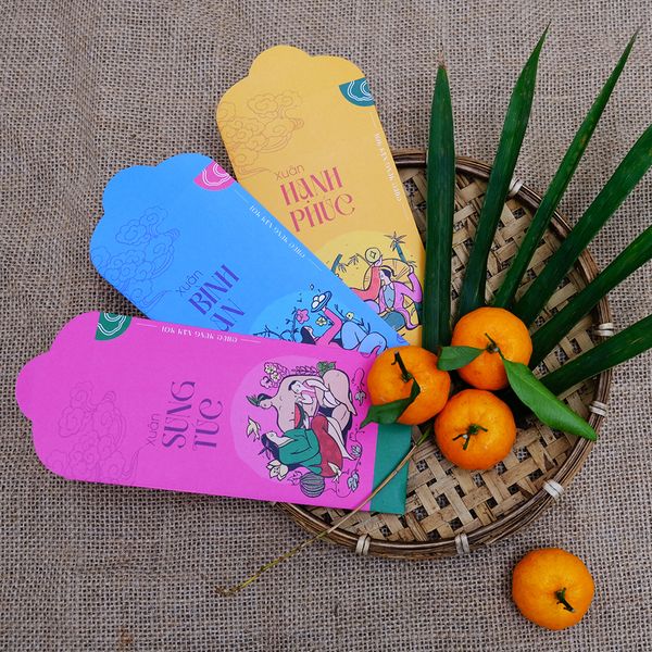  Bộ phong bao lì xì cổ tích (30 chiếc) 